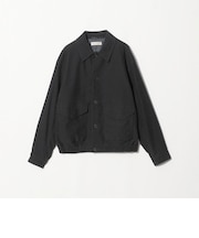 ブラッシュド コットン ショート ブルゾン