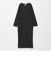 【WEB限定】リブ ロングスリーブ カットソーワンピース