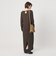 【WEB限定】リブ ロングスリーブ カットソーワンピース