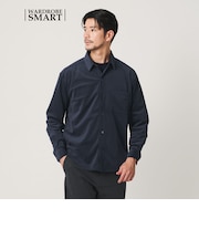 【WEB限定 WARDROBE SMART】テック コーデュロイ シャツ