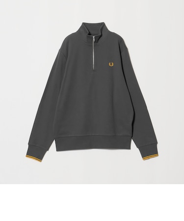 <FRED PERRY>ハーフジップ スウェット