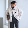 【WEB限定】ボア×フェイクムートン ループボタンジャケット 2WAY