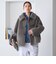 【WEB限定】ボア×フェイクムートン ループボタンジャケット 2WAY