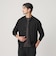 【WEB限定 WARDROBE SMART】マシーンウォッシャブル ウールミックス ポロカラーニット ジャケット