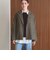 【WEB限定 Wardrobe DAILY MINIMAL】テーラード チェック ジャケット