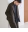 【WEB限定 Wardrobe DAILY MINIMAL】テーラード チェック ジャケット