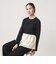 【WEB限定 Wardrobe DAILY MINIMAL】レイヤードフレアニットプルオーバー ウォッシャブル