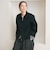 【WEB限定 Wardrobe DAILY MINIMAL】バイカラー ジップ カーディガン