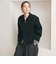 【WEB限定 Wardrobe DAILY MINIMAL】バイカラー ジップ カーディガン