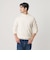 【WEB限定 WARDROBE SMART】マシーンウォッシャブル ウールミックス ジャケット クルーネック ニット