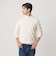 【WEB限定 WARDROBE SMART】マシーンウォッシャブル ウールミックス ジャケット クルーネック ニット