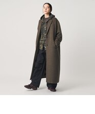 ウールアルパカブレンド シャギー ロングコート｜ビューティー＆ユース 