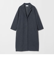 ウールアルパカブレンド シャギー ロングコート