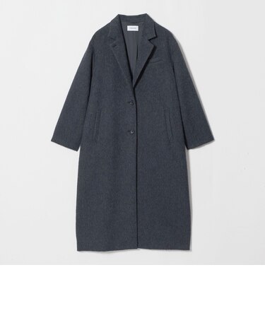 ウールアルパカブレンド シャギー ロングコート
