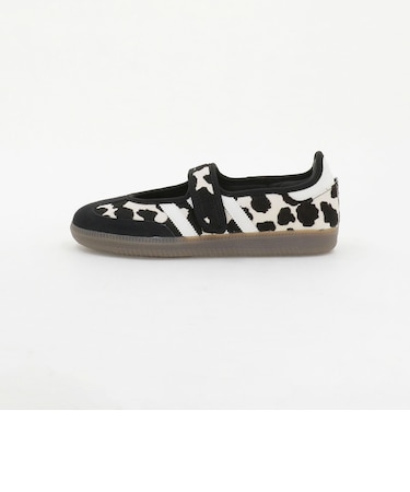 <adidas Originals>SAMBA メリージェーン スニーカー/カウ柄