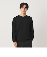 SUPER130 ウール クルーネック ニット ウォッシャブル