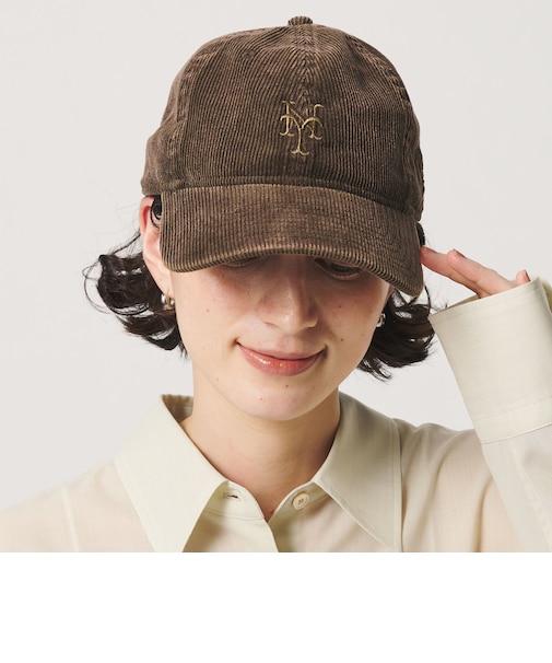 【別注】<NEW ERA>コーデュロイ ロゴ キャップ