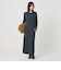 【WEB限定 Wardrobe DAILY MINIMAL】リブニット フレアワンピース