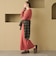 【WEB限定 Wardrobe DAILY MINIMAL】リブニット フレアワンピース