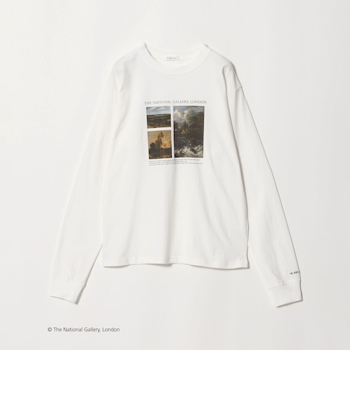 【別注】<+81BRANCA>The National Gallery London グラフィック Tシャツ