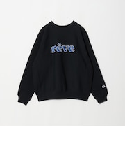 <CHAMPION for BEAUTY&YOUTH>パッチ クルーネック スウェット