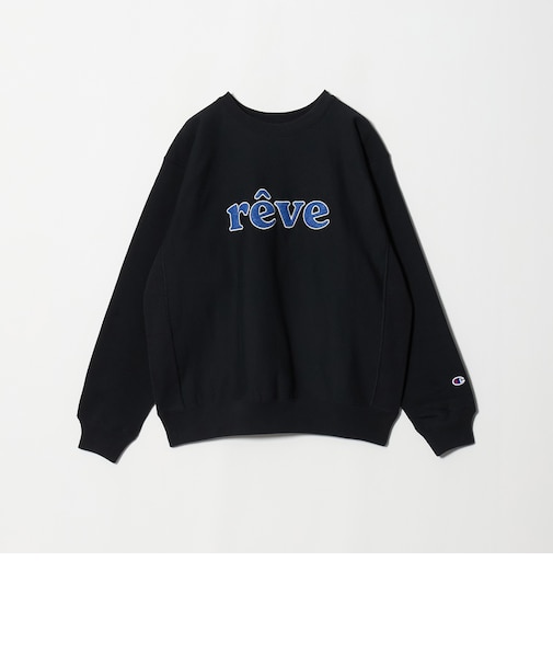 <CHAMPION for BEAUTY&YOUTH>パッチ クルーネック スウェット