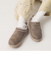 【国内EXCLUSIVE】＜UGG＞クラシック マイクロ ブーツ カーフヘアー/スリッポン