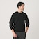 【WEB限定 WARDROBE SMART】マシーンウォッシャブル ウールミックス アゼ クルーネック