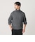 【WEB限定 WARDROBE SMART】マシーンウォッシャブル ウールミックス アゼ タートルネック