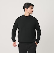 【WEB限定 WARDROBE SMART】マシーンウォッシャブル ウールミックス アゼ モックネック