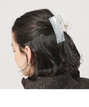 スクエア ヘアクリップ