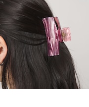 スクエア ヘアクリップ