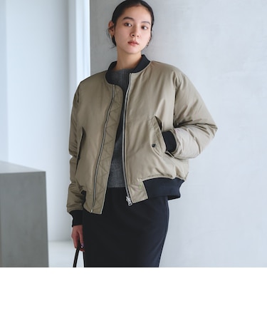 【WEB限定/別注】<TOWNCRAFT>リバーシブル MA-1 ダウンジャケット