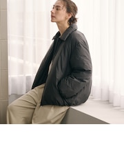 【WEB限定 Wardrobe DAILY MINIMAL】コクーン ダウンジャケット ウォッシャブル