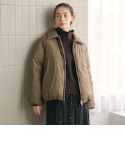 【WEB限定 Wardrobe DAILY MINIMAL】コクーン ダウンジャケット ウォッシャブル
