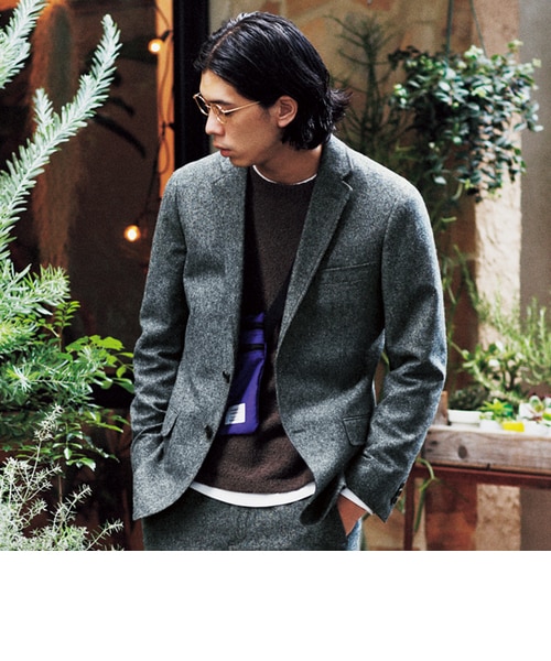 NM ストレッチホームスパン2B M70 ジャケット｜グリーンレーベル