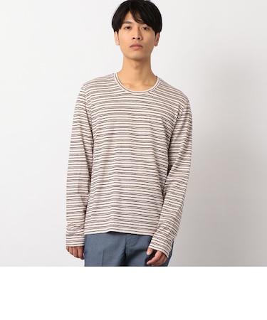 [ロベルト コリーナ] ★ROBERTO COLLINA C/L/E マルチボーダー ニット