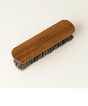 GLR ホースシューズブラシ 馬毛ブラシ シューケア