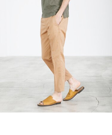 SC コットンリネン アーバンスリム 9分丈 パンツ