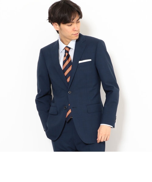 TW グレンチェック 2ボタン RV NT HP- ジャケット＜COOL SUIT