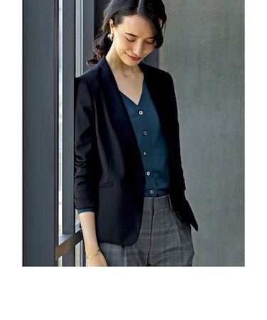 [カチリラ] ◆D ノーラペル ジャケット