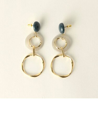 NFC メタルリング＆カラーMIX/ピアス