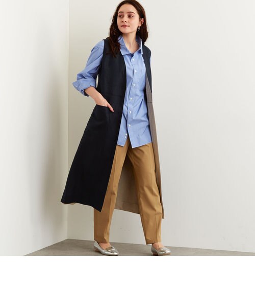 FFC LaPorte リネン ロングジレ｜グリーンレーベル リラクシングの通販