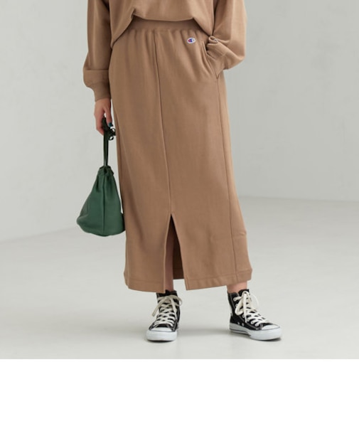 ［別注チャンピオン］SC Champion×GLR Reverse Weave スウェット スカート
