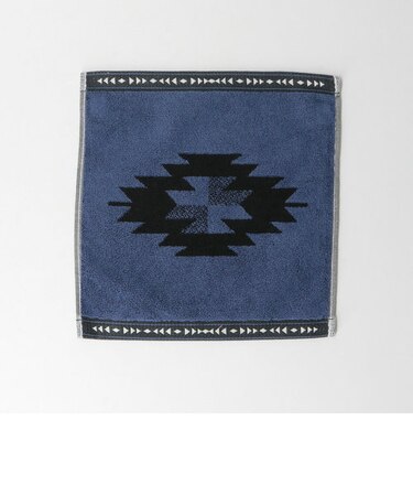 ＜green label relaxing＞ ネイティブ柄 タオルハンカチ