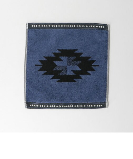 ＜green label relaxing＞ ネイティブ柄 タオルハンカチ