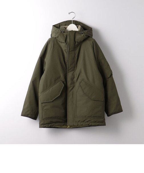 nanamica（ナナミカ）＞GORE-TEX ゴアテックス ダウンコート｜グリーン 