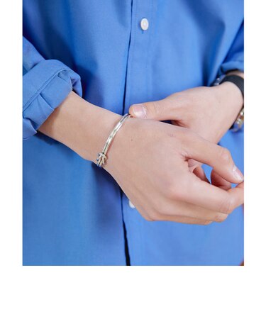 WEB限定】＜XOLO JEWELRY（ショロ ジュエリー）＞2ノット バングル 