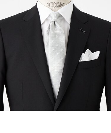 GLR シルク フォーマル 8.0cm 小紋 ネクタイ