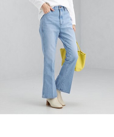 【別注】＜ Wrangler (ラングラー) ＞ フレア デニム パンツ